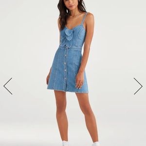 Denim dress NWT